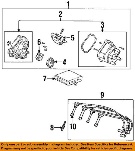 Honda oem 30103-paa-a01 distributor rotor