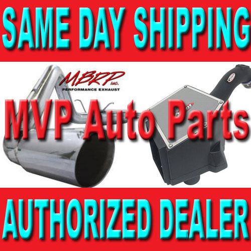 Mbrp exhaust + volant intake 2011/11 ford ford f150 3.5l v6 ecoboost pickup