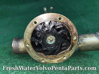 Volvo penta sea water pump kad44 3583115 new impleller flawless bearings .