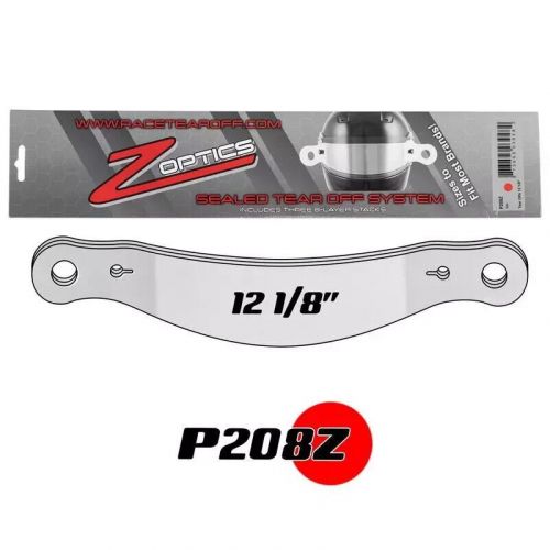 Zamp p208z helmet visor tear-offs for z-20/z-15 series 2mm 3 packs of 8