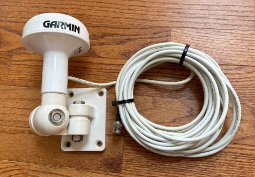 Garmin external marine gps antenna for boat bnc connector - with mount