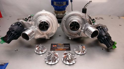 2018-2020 f-150 &amp; raptor 3.5l stage 5 46/50mm cr 8 blade turbine upgrade turb...