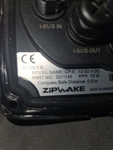 Zipwake control panel e series