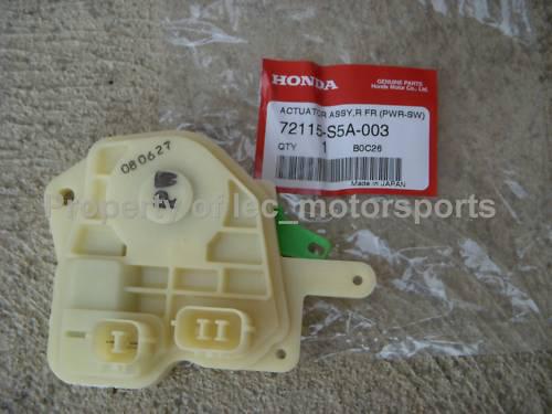 New oem honda cr-v civic si ep3 fit right front passengers door lock actuator