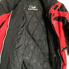 Mens  size xl coldwave power skin thermolite snowmobile jacket  red &amp; black