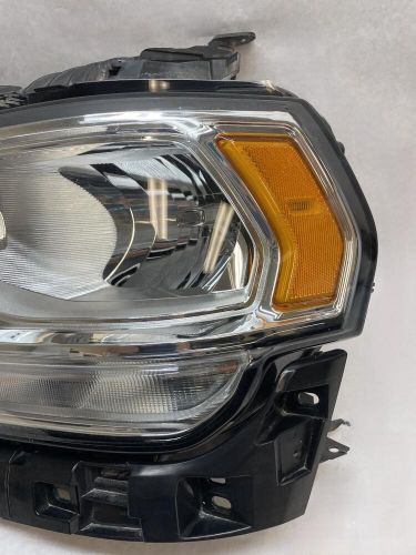 2019 dodge ram 3500 left driver headlamp halogen chrome oem 68360177ac