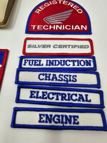 Genuine honda professionals patche for master technician badge dealership dealer