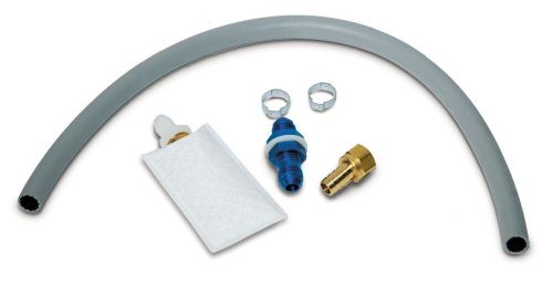 Fuel safe fuel cell corner pick-up kit pn#fp180 3/8&#034; hose -6an filter clamps atl