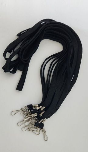 Lanyard (black) - pack of 10