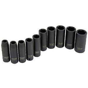 Craftsman evolv 20-pc metric deep & metric shallow impact sockets 1/2" drive