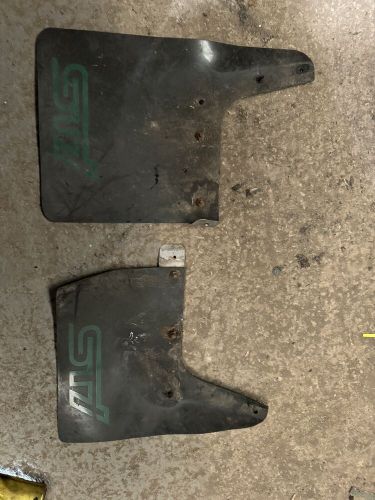 Subaru impreza wrx sti gc8 bug blob hawk 2x rally mudflaps with brackets