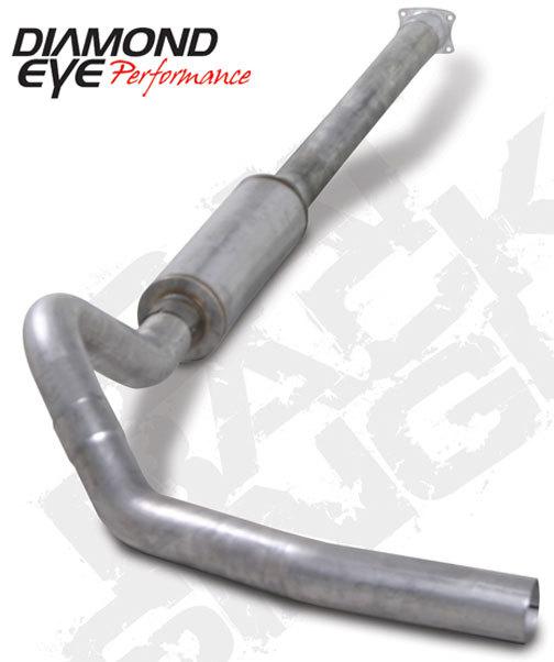 Diamond eye exhaust- 01-05 chevy 4" aluminized-cat back single