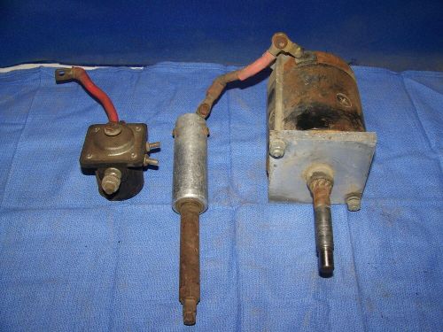 Vintage racing kart starter emmick invader kt100 yamaha motor