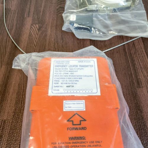 New ameri-king corp ak-450 emergency locator transmitter elt