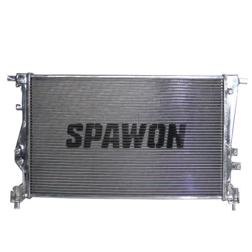 Spawon aluminum radiator for chrysler 200 2015-17 jeep cherokee 2014-18 3row mt