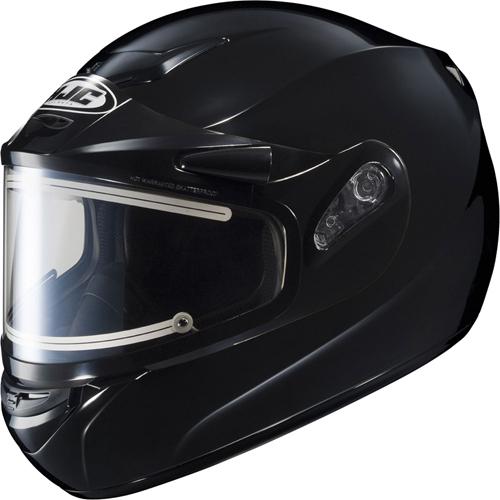 Hjc cs-r2 snowmobile helmet with electric shield black size xx-large