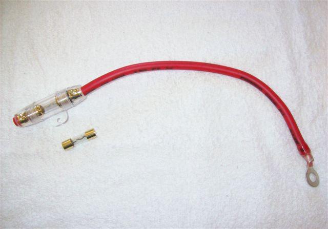 6 gauge power cable with 80 amp fuse cb sw amp new  made in the usa