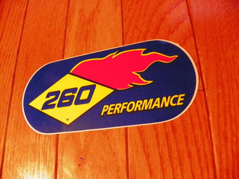 260 performance vintage sticker 
