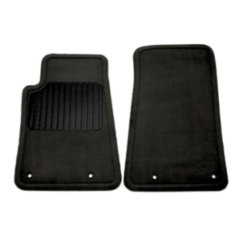 Oem chevrolet camaro front replacement carpet black floor mats 22926414