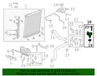 Genuine gm engine coolant thermostat and housing assembly 12678784