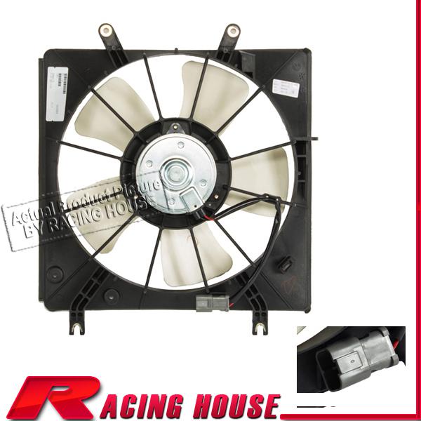 New 03-07 accord ex v6 denso style radiator cooling fan motor shroud replacement