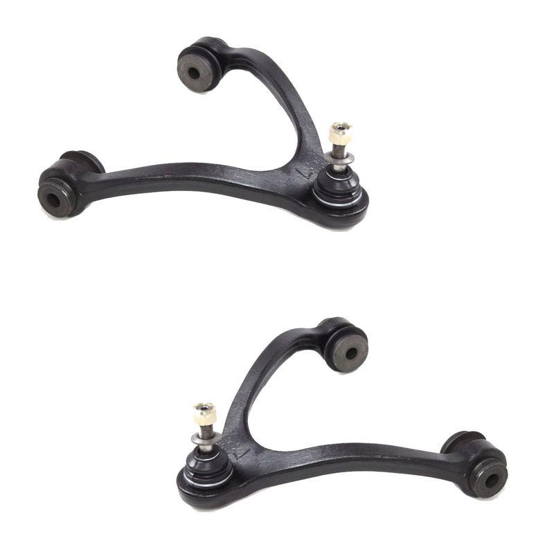 Control arm, front, pair / set of 2, both right & left, upper, with ball joint