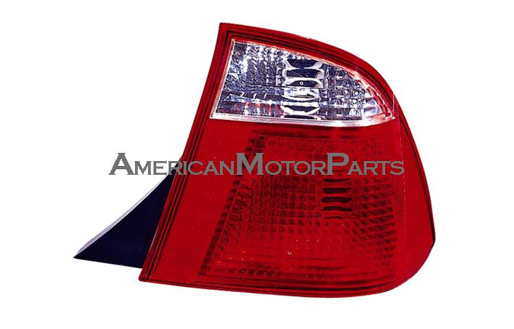 Right passenger side replacement tail light 05-07 06 ford focus 4dr 5s4z13404aa