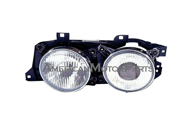 Driver side replacement headlight bmw 89-90 5 series 91-93 m5 89-90 7 series