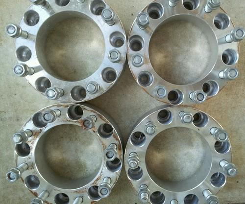 4 2 inch wheel spacers adapters 8x170mm 8x170 ford in 8 lug superduty 