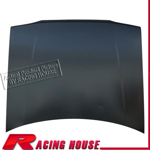 Front primered black steel panel hood 1988 1989 mazda 323 unpainted replacement