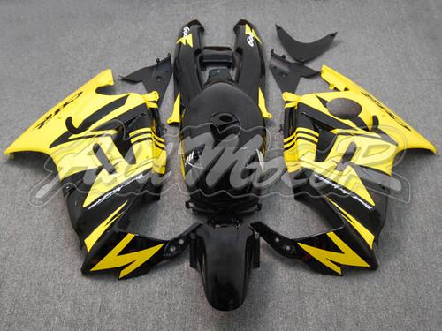 For cbr600 f3 95-96 1995-1996 injection molded fairing yellow black 3542a