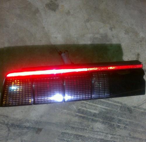 1991 1992 pontiac firebird trans am gta drivers side tail light rare.