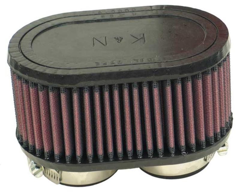 K&n filters r-0990 - universal air cleaner assembly; dual flange oval; od-3 7/8