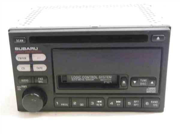 Legacy oem single disc cd cassette tape radio p121 lkq