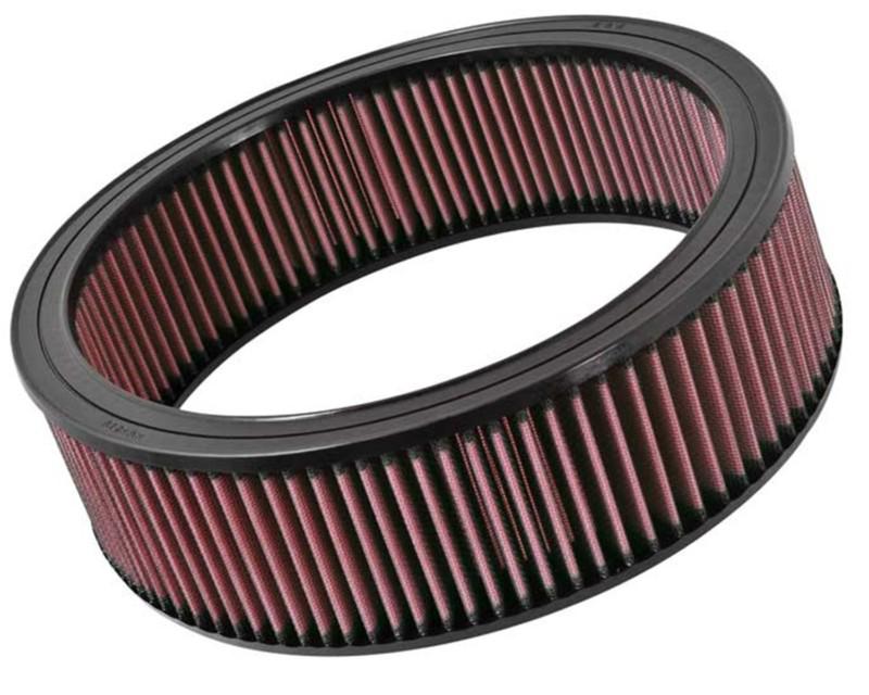 K&n filters e-1500 - air filter; round; h-3 7/16 in.; id-9 13/16 in.; od-12 in.