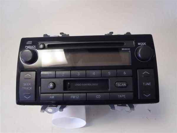 02 03 04 camry cd disc cassette player radio oem lkq