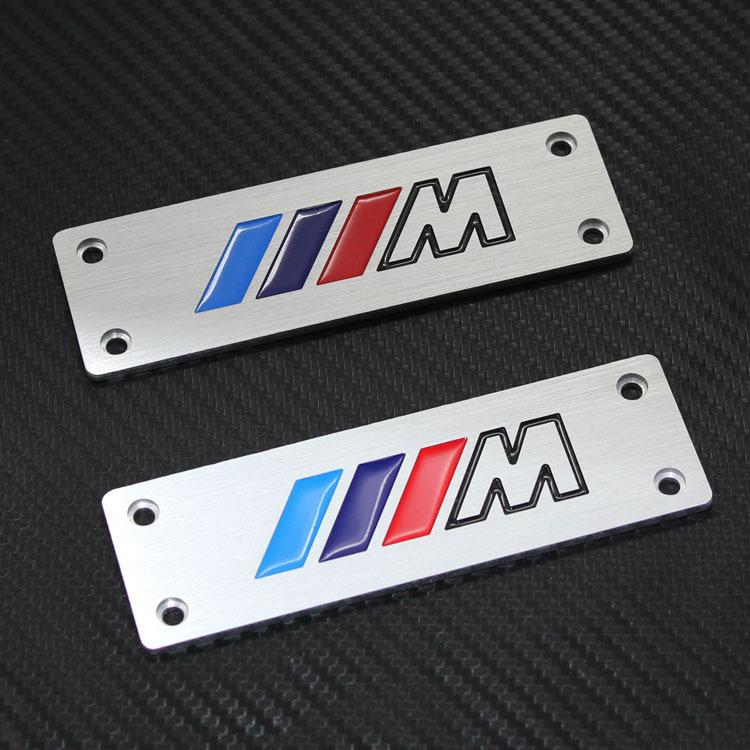 2pcs floor mat badge carpet emblem pad pads fit for bmw m3 m5 m6 x1 x3 x5 x6 