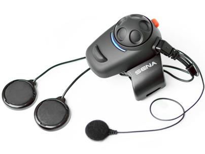 Sena dual smh5 bluetooth headset/intercom for scooter full-face helmet