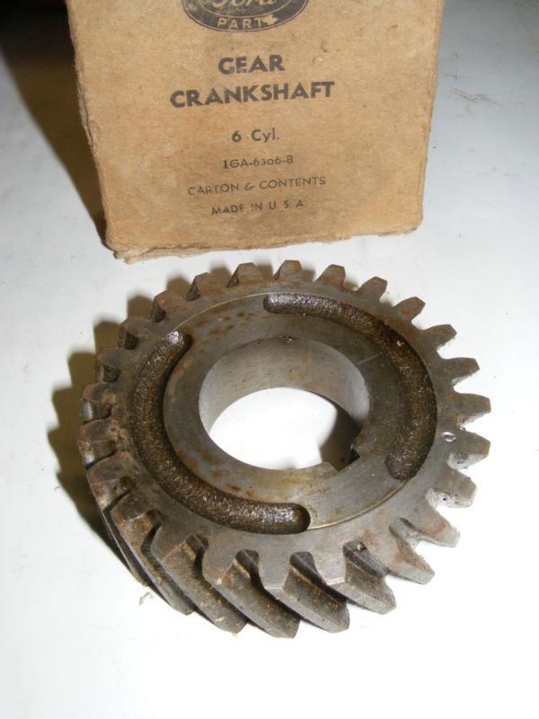 1941 42 46 47 ford passenger truck crankshaft gear nos new old stock 1ga-6306-b