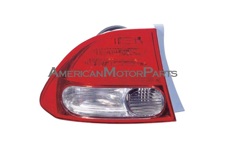 Eagleeye driver & passenger side outer tail light 09-10 honda civic 4dr hybrid