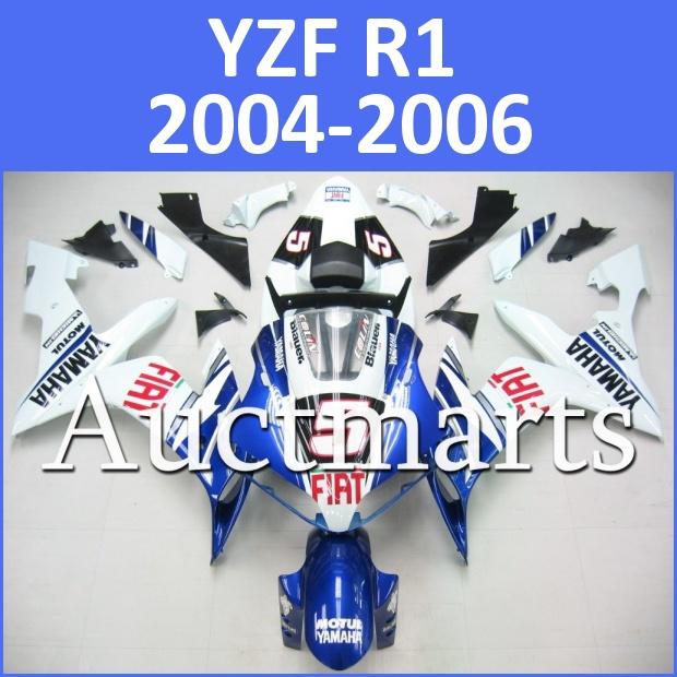 Fit yamaha yzf r1 04 05 06 yzfr1 2004 2005 2006 fairing kit bodywork e24 d00