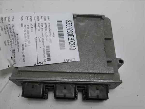 2007 ford five hundred ecu electric control unit oem