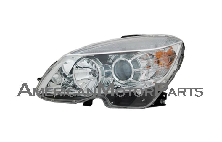 Depo pair replacement headlight halogen 07-08 mercedes benz c class