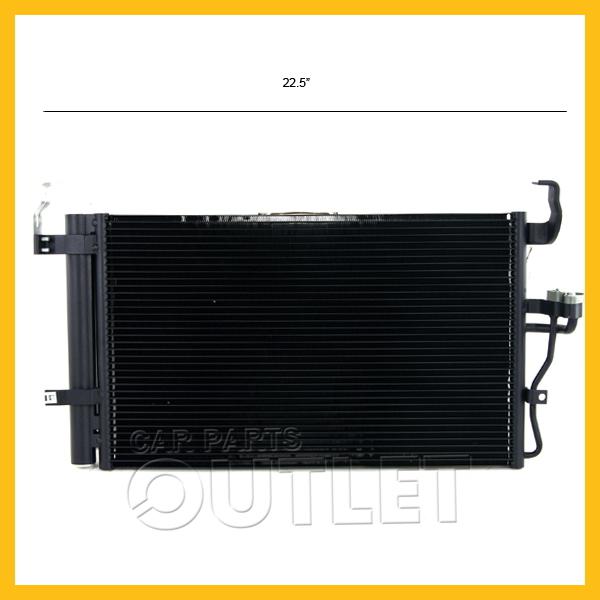 A/c ac condenser assembly for 2001-2006 hyundai elantra gls 2003-2008 tiburon v6