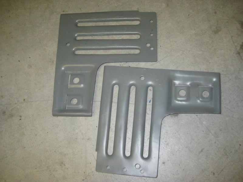 1983 - 1993 ford mustang convertible rocker reinforcement plates oem