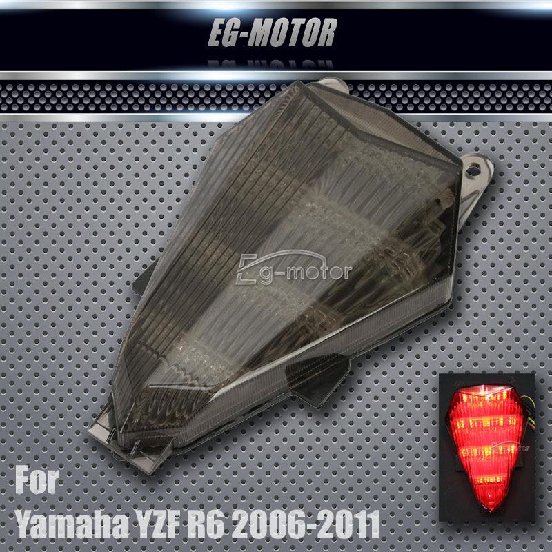 Integrated taillight brake turn signals for yamaha yzf r6 2006 07 08 09 10 2011