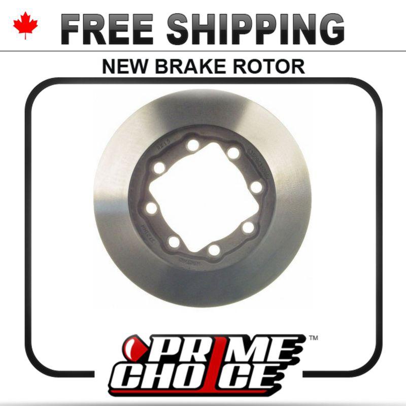 1 premium new disc brake rotor for front fits left driver / right passenger side