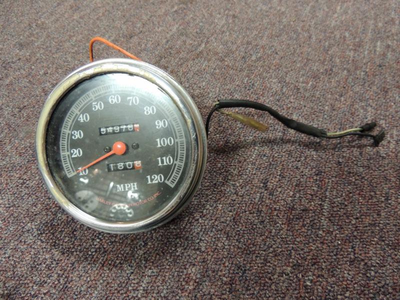 Harley-davidson softail speedometer fits any softail