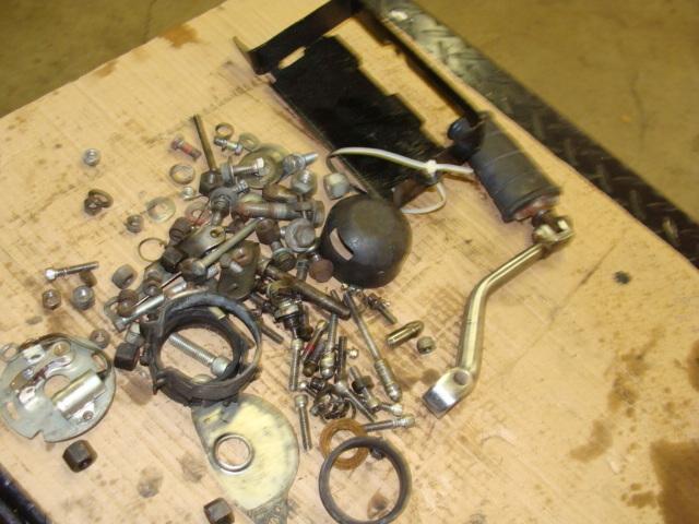 ~ vintage harley shovelhead fl flh fx fxe super glide parts lot 1980