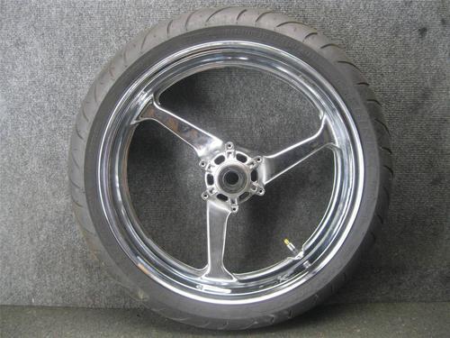 03 honda cbr 600rr 600 rr front rim wheel chrome 76a